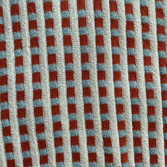 ZARA contrast jacquard top - Picture 4 of 6